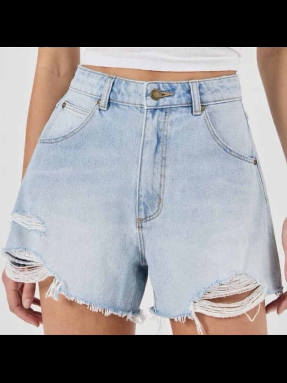 Rolla’s Mirage High Rise Loose Fit Shorts. Size 31”